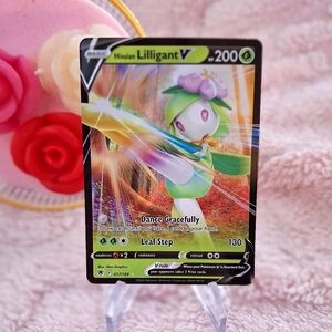 Hisuian Lilligant V #017 Full Art Ultra Rare NM Pokemon Card Astral Radiance